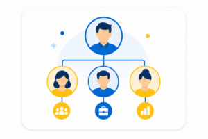 Employee management feature illustration